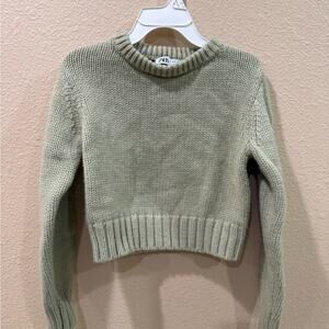 Zara Women's Small Sage Knit Sweater